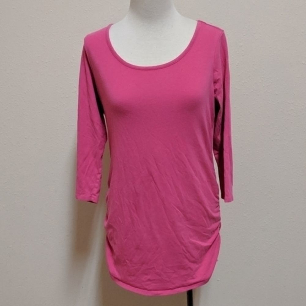3FOR$20 Motherhood maternity pink shirt m…